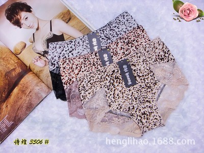 厂家直销纯棉内裆豹纹内裤 性感蕾丝女士内裤的批发指南